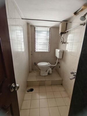 Bathroom in 2 BHK Apartment at Sankalp II, Malad East – for Rent