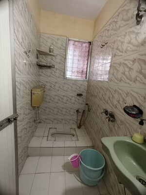 Bathroom in 2 BHK Apartment at Riddhi Garden, Malad East – for Rent