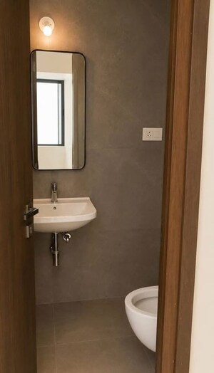 Bathroom in 3 BHK Apartment at Lakshmi Cadillac, Kondapur – for Rent