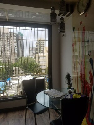 Living Room in 2 BHK Apartment at Raunak Unnathi Woods, Ghodbunder Road – for Rent