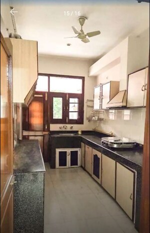 Kitchen in 3 BHK Builder Floor at Sector 44 – for Rent
