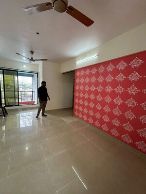 Living Room in 2 BHK Apartment at Nerul Sector 20 – for Rent