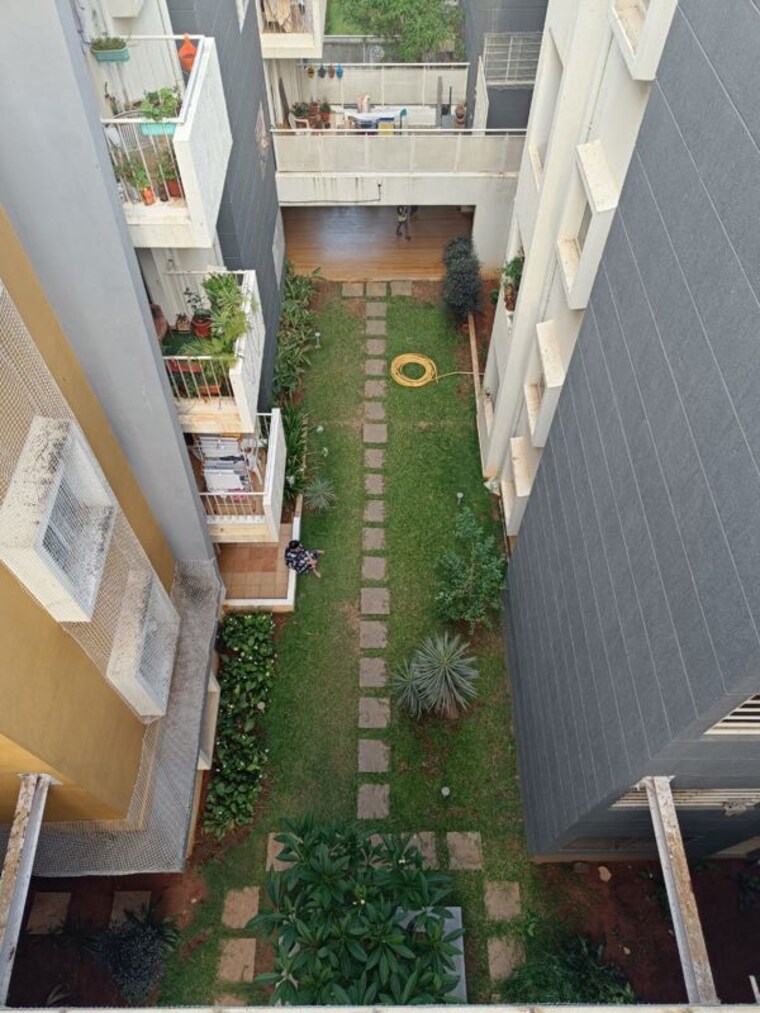 Balcony, nakshatra-celestia-bangalore 3 Bedroom 1400 Sq.Ft. Apartment In Thanisandra Main Road Bangalore 10567837