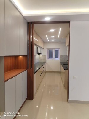 Kitchen in 3 BHK Apartment at Brigade El Dorado, Bagaluru – for Rent