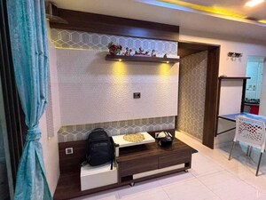 Kitchen in 2 BHK Apartment at Swastik Palms CHS, Brahmand – for Rent