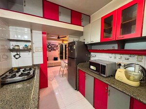 Kitchen in 2 BHK Apartment at Swastik Palms CHS, Brahmand – for Rent