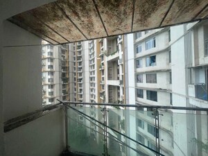 Balcony in 3 BHK Apartment at Lodha Luxuria, Majiwada – for Rent