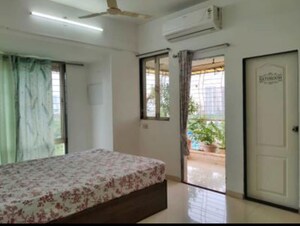 Bedroom in 2 BHK Apartment at Cosmos Lounge, Manpada – for Rent