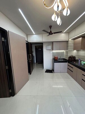 Kitchen in 1 BHK Apartment at Lodha Crown Quality Homes, Majiwada – for Rent