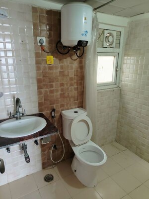 Bathroom in 2 BHK Apartment at Amrapali Silicon City, Sector 76 – for Rent