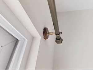 Staircase in 2 BHK Apartment at Adarsh Greens, Kogilu – for Rent