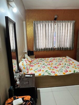 Bedroom in 2 BHK Apartment at Shreeji Paradise, Aundh – for Rent