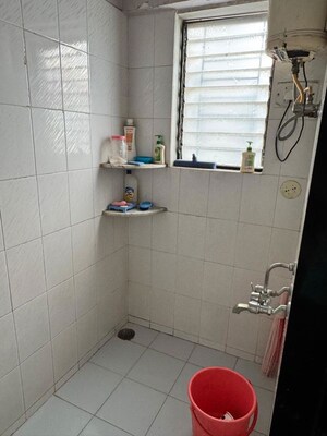Bathroom in 2 BHK Apartment at Shreeji Paradise, Aundh – for Rent