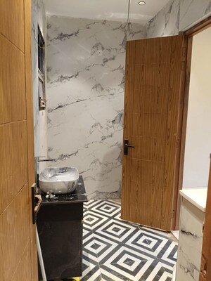 Bathroom in 4 BHK Builder Floor at Green Fields Colony – for Sale