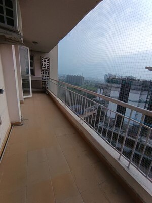 Balcony in 3.5 BHK Apartment at GPL Eden Heights, Sector 70 – for Rent