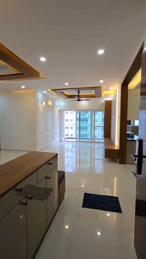 Kitchen in 3 BHK Apartment at LnT Raintree Boulevard, Hebbal – for Rent