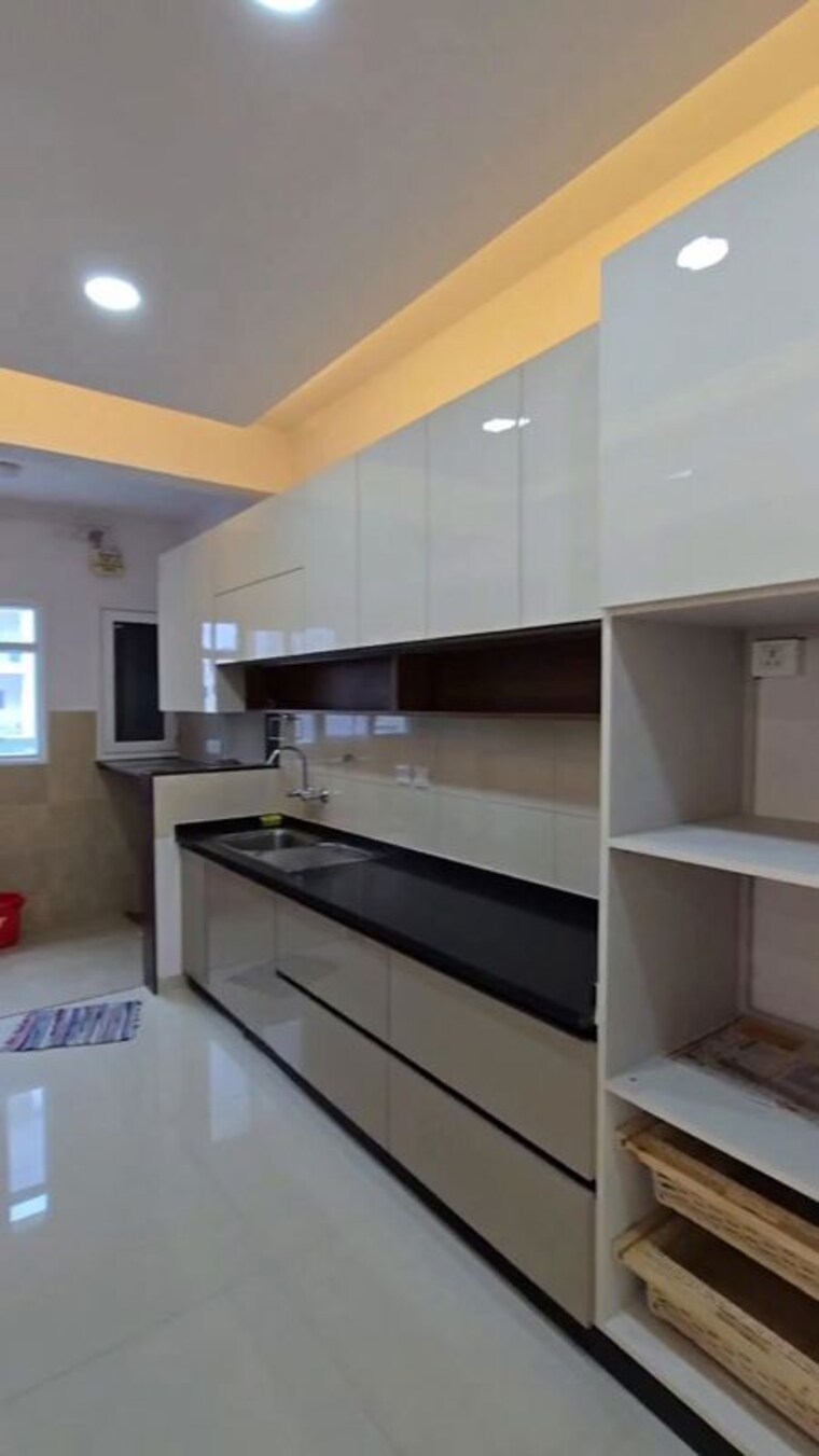 Kitchen, lnt-raintree-boulevard 3 Bedroom 1650 Sq.Ft. Apartment In Hebbal Bangalore 10567985