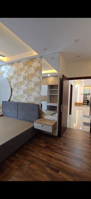 Living Room in 3 BHK Apartment at LnT Raintree Boulevard, Hebbal – for Rent