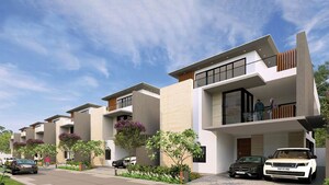 4 BHK Villa – Exterior View View at Kondapur - for Sale