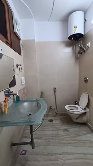 Bathroom in 2 BHK Builder Floor at Ashok Vihar – for Sale