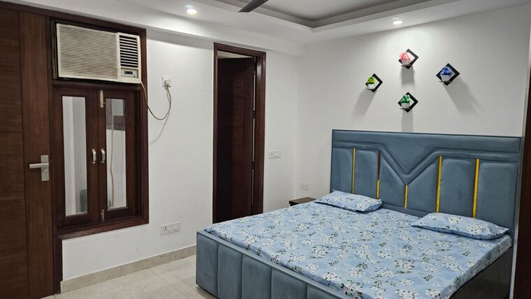Bedroom, freedom fighters enclave 1 Bedroom 550 Sq.Ft. Builder Floor In Freedom Fighters Enclave Delhi 10567989