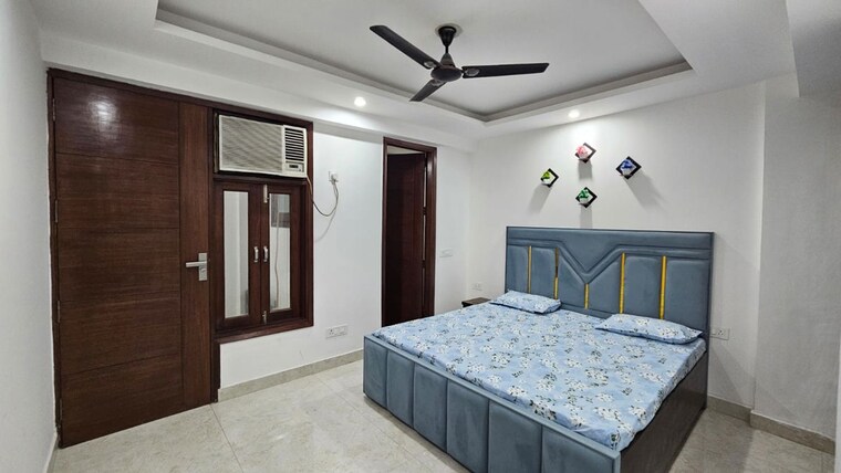 Bedroom, freedom fighters enclave 1 Bedroom 550 Sq.Ft. Builder Floor In Freedom Fighters Enclave Delhi 10567989