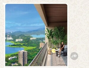 Balcony in 2.5 BHK Apartment at Lodha Bellagio, Powai – for Sale