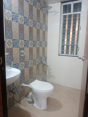 Bathroom in 2 BHK Apartment at Saheel Itrend Homes Phase 2, Hinjewadi – for Rent