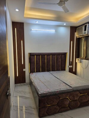Living Room in 3 BHK Builder Floor at Freedom Fighters Enclave – for Rent