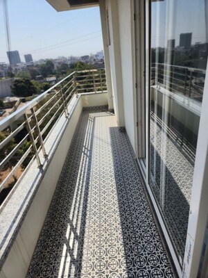Balcony in 3 BHK Apartment at ARD The Emerald, Nirman Nagar – for Rent