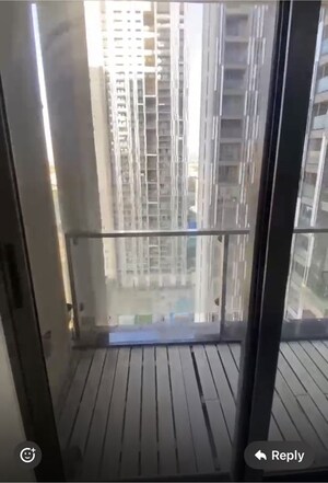 Balcony in 1 BHK Apartment at Lodha Gardenia, Wadala – for Rent