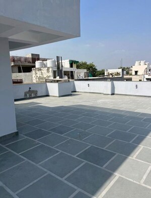 Terrace in 4 BHK Builder Floor at Saket – for Rent