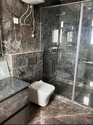 Bathroom in 4 BHK Builder Floor at Saket – for Rent