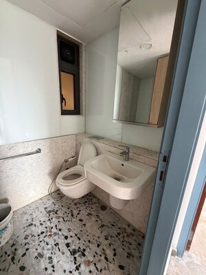 Bathroom in 3 BHK Apartment at Lodha Gardenia, Wadala – for Rent