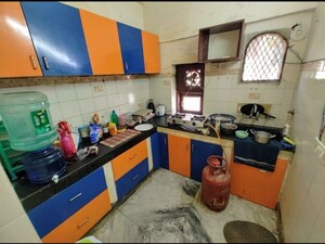 Kitchen in 2.5 BHK Builder Floor at Malviya Nagar – for Rent
