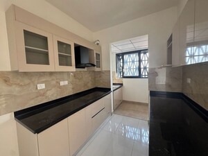 Kitchen in 3 BHK Apartment at Purva Atmosphere, Thanisandra Main Road – for Rent