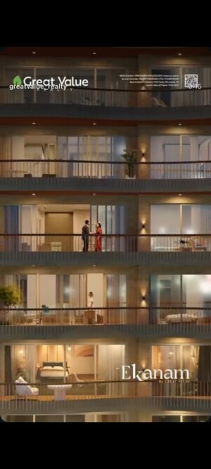 3 BHK Apartment – Exterior View View at Great Value Ekanam, Sector 107 - for Sale