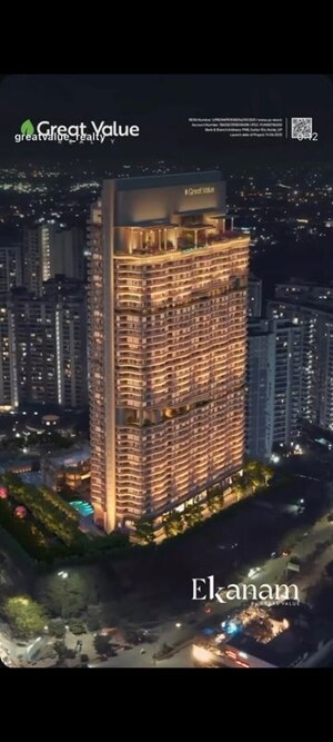 3 BHK Apartment For Sale in Great Value Ekanam, Sector 107
