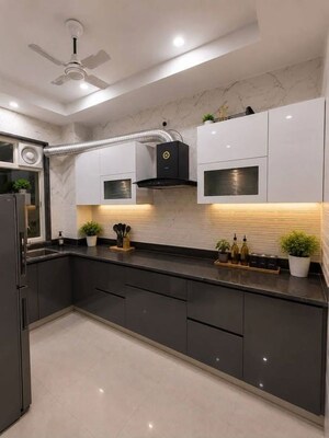 Kitchen in 1 BHK Builder Floor at Saket – for Rent
