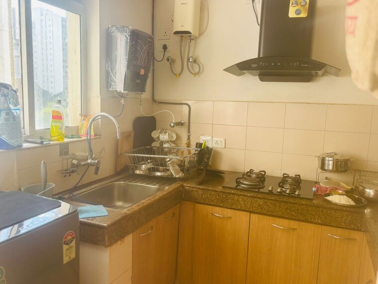 Kitchen, unitech-uniworld-downtown 3.5 Bedroom 1925 Sq.Ft. Apartment In Rajarhat Kolkata 10568087