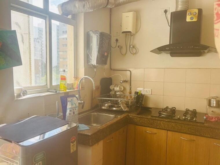 Kitchen, unitech-uniworld-downtown 3.5 Bedroom 1925 Sq.Ft. Apartment In Rajarhat Kolkata 10568087