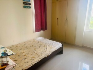 Bedroom in 3.5 BHK Apartment at Unitech Uniworld Downtown, Rajarhat – for Rent