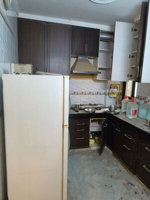 Kitchen in 3 BHK Builder Floor at Nehru Enclave – for Rent