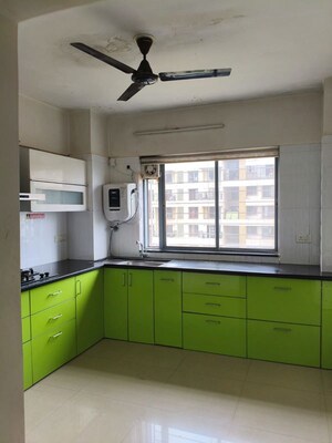 Kitchen in 3 BHK Penthouse at Sucasa CHSL, Wakad – for Rent