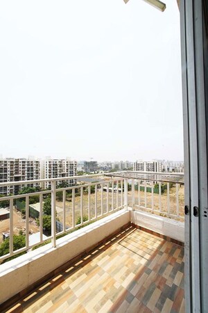 Balcony in 2 BHK Apartment at 38 Park Majestique, Undri – for Sale