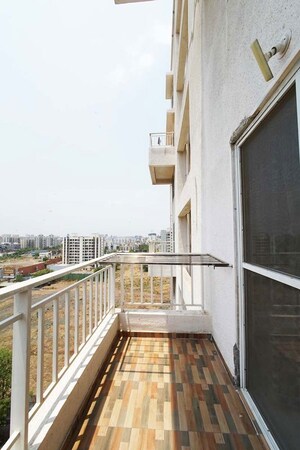 Balcony in 2 BHK Apartment at 38 Park Majestique, Undri – for Sale