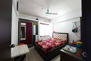 Bedroom in 2 BHK Apartment at 38 Park Majestique, Undri – for Sale