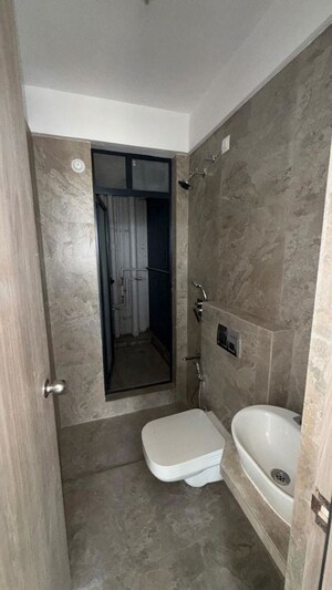 Bathroom in 2 BHK Apartment at Shri Nakoda Ratan Address, Prabhadevi – for Rent