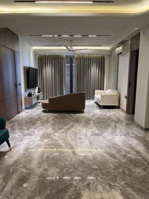 Living Room in 4 BHK Builder Floor at Sector 56 – for Rent