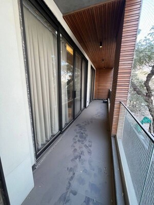 Balcony in 4 BHK Builder Floor at Sector 56 – for Rent